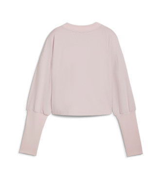 Puma Studio Cloudspun Cre T-shirt rosa