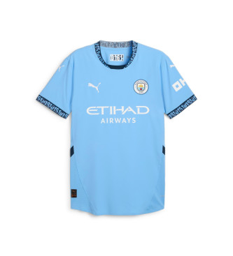 Puma Koszulka MCFC Home Authentic w kolorze niebieskim