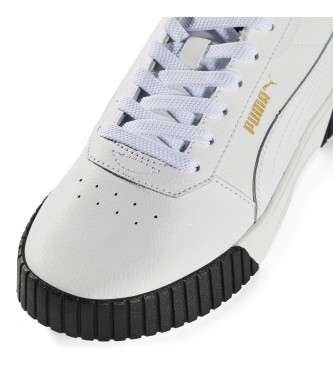 Puma Leather Sneakers Carina 2.0 white