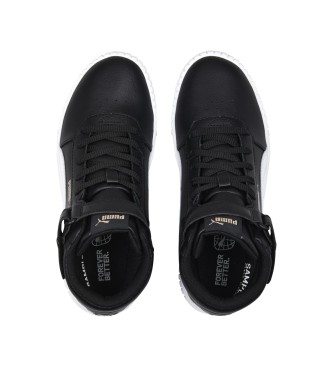 Puma Leather Sneakers Carina 2.0 Mid black