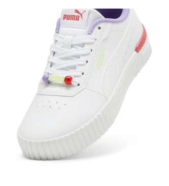 Puma Sneaker Carina 2.0 Perle in pelle bianca