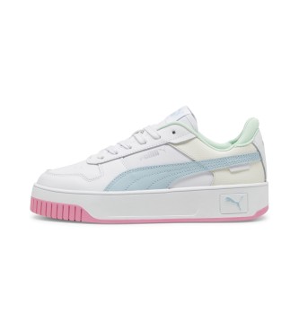 Puma Sneaker Carina Street in pelle bianca