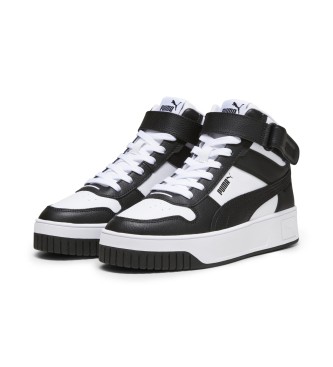 Puma Carina Street Mid Leather Sneakers white, black