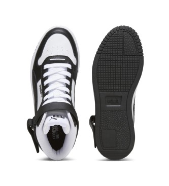 Puma Carina Street Mid Leather Sneakers white, black