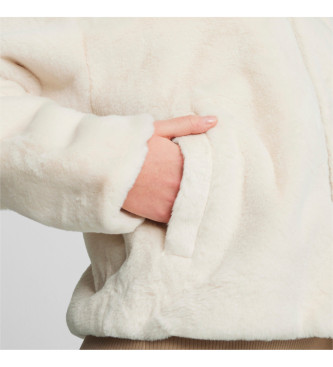 Puma Soft Fleece Jacket white