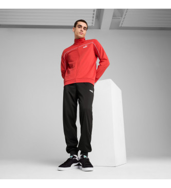 Puma Tracksuit with red polyester piping