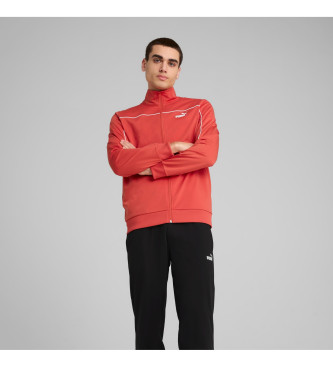 Puma Tracksuit with red polyester piping