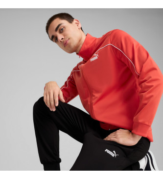 Puma Tracksuit with red polyester piping