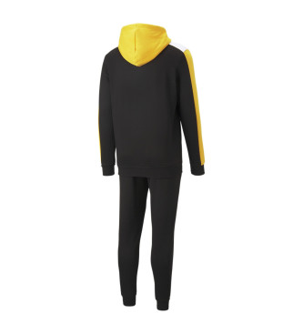 Puma Tracksuit Essential Colorblock black, yellow