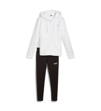 Puma Tracksuit Metallic white