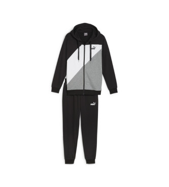 Puma Tracksuit Power black, grey