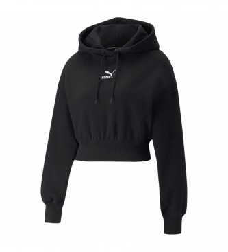 Puma Sweatshirt Clássicos Crop preto