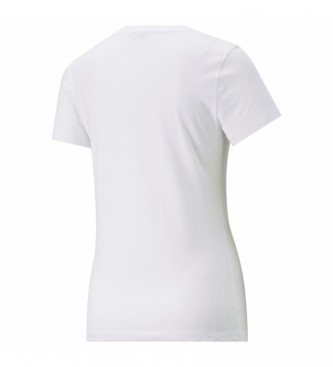Puma T-shirt Classics Metallic blanc