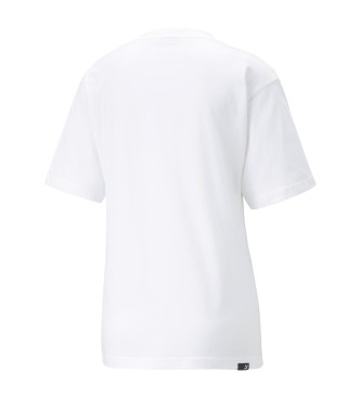 Puma Koszulka z grafiką Classic Gen biała