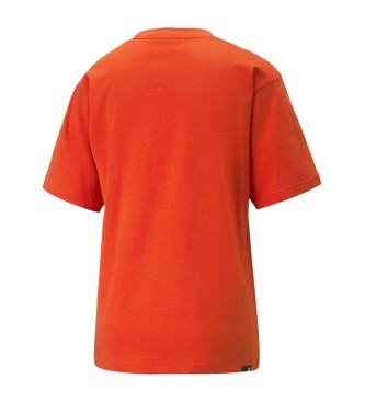 Puma Classic Gen Grafik-T-Shirt rot