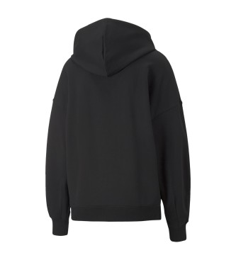Puma Sweatshirt clssica de grandes dimenses preta