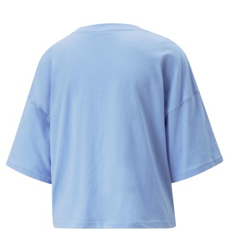 Puma T-shirt oversize w kolorze niebieskim