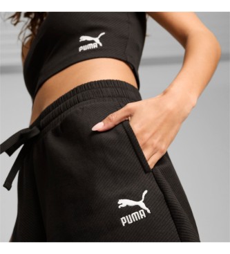 Puma Pantaloncini A-Li classici a coste neri