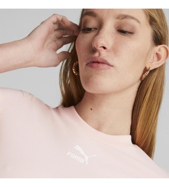 Puma Classics Slim T-shirt pink