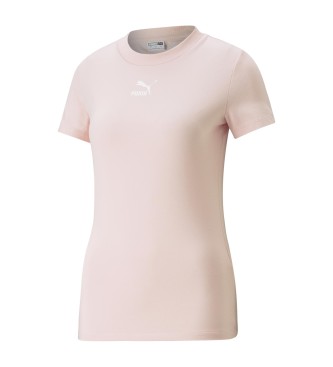 Puma T-shirt rosa Slim Classics
