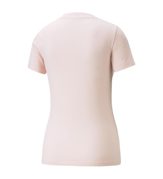 Puma Classics Slim T-shirt roze