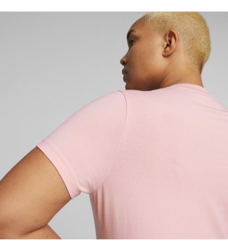 Puma T-shirt clssica Slim cor-de-rosa