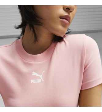 Puma Classics Slim T-shirt pink