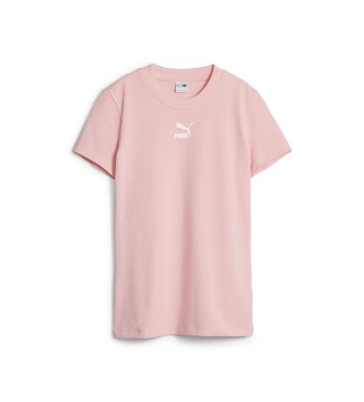 Puma Classics Slim T-shirt rosa