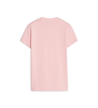 Puma T-shirt slim classica rosa