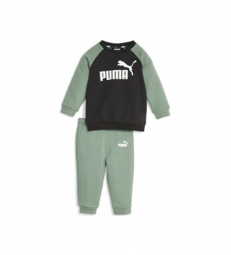 Puma Conjunto desportivo Minicats Essentials Raglan verde