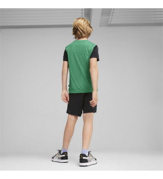 Puma Short und T-Shirt Set Polyester Set B grn, schwarz