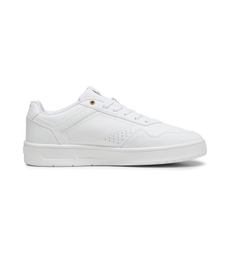 Puma Baskets Court Classic blanches