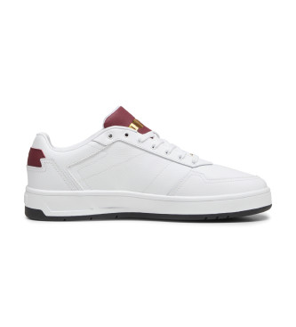 Puma Court Classic Lux hvide trningssko i lder