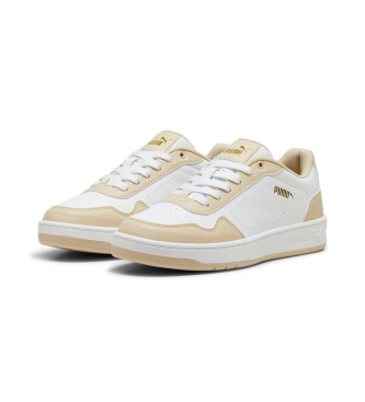 Puma Court Classy Sneakers hvid, beige