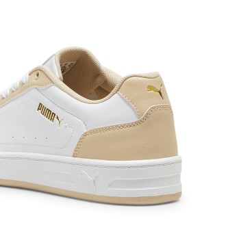 Puma Court Classy Sneakers wit, beige