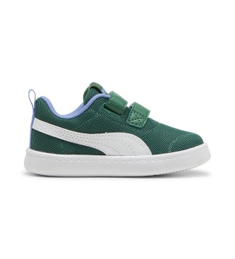 Puma Sneaker Courtflex v2 Mesh verde