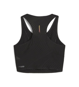 Puma Crop Top Run Ultraspun  negro