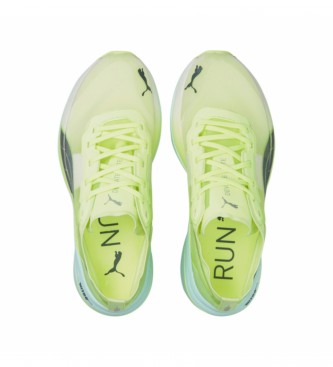 Puma Deviate Nitro Elite green shoes 