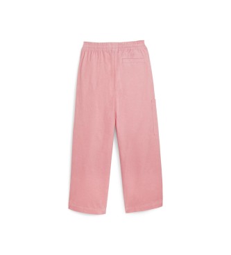 Puma Downtown-bukser i pink