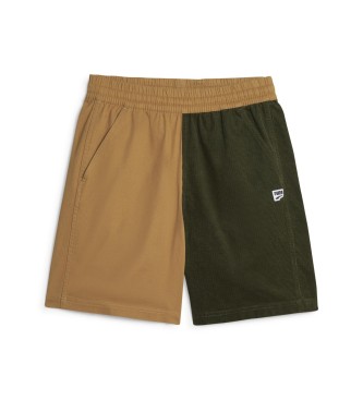 puma shorts brown