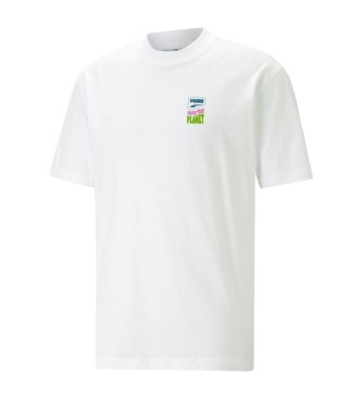 Puma T-shirt graphique Downtown blanc