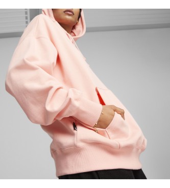 Puma DOWNTOWN Camisola de malha de grandes dimenses cor-de-rosa
