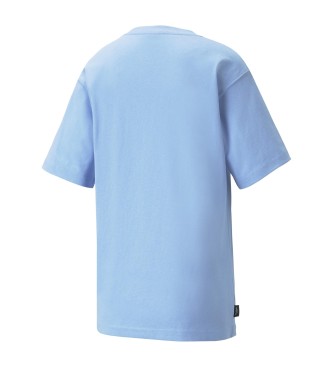 Puma Sweat-shirt graphique dcontract Downtown bleu