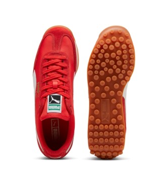 Puma Sneaker Easy Rider Vintage in pelle rossa