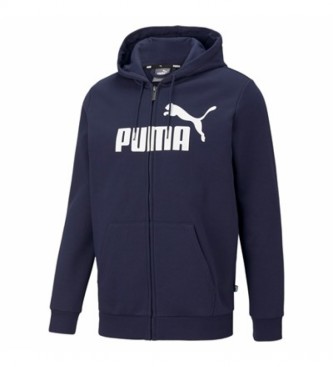 Puma Sweatshirt Ess Big Logo FL navy