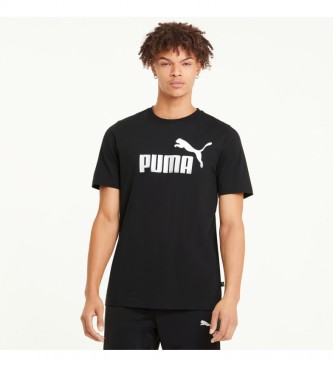 Puma Essentials Logo T-shirt zwart