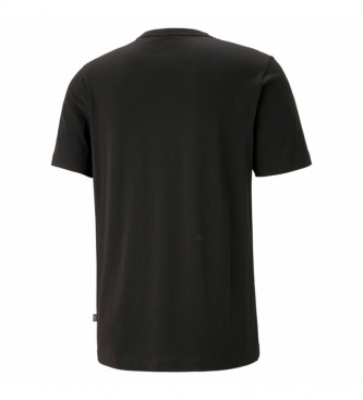 Puma Essentials Klein Logo T-shirt zwart 