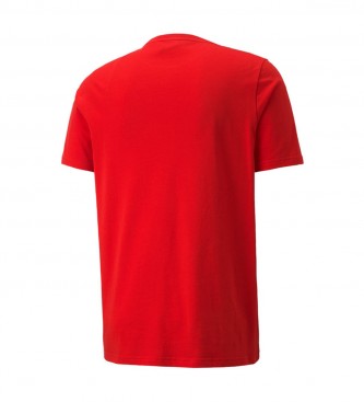 Puma Camiseta ESS+ Tape Tee rojo