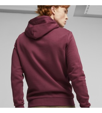 Puma Sweatshirt Essentials+ Tvfrgad stor logotyp rdbrun