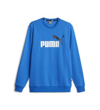 Puma Sudadera Ess+ 2 Col Big Logo azul